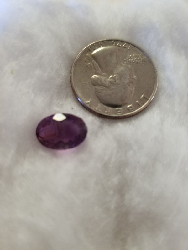 Amethyst 4.37 Carat 100% Natural Brazil Unheated, Untreated Purple Gemstone gallery