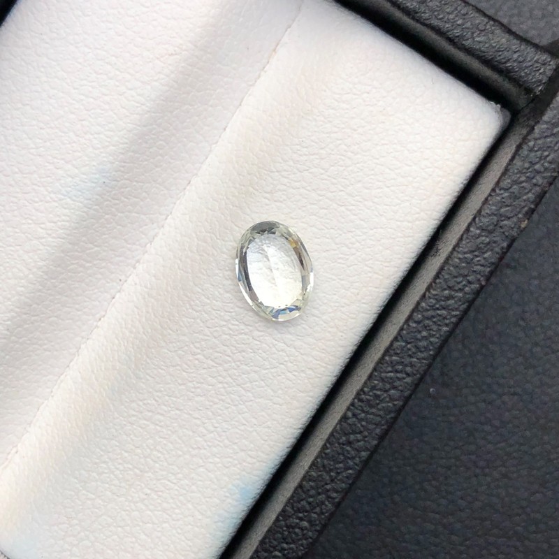 1.10 Ct Natural Milky Sapphire Oval Cut | Sri Lankan Sapphire, Ethical Gemstone gallery