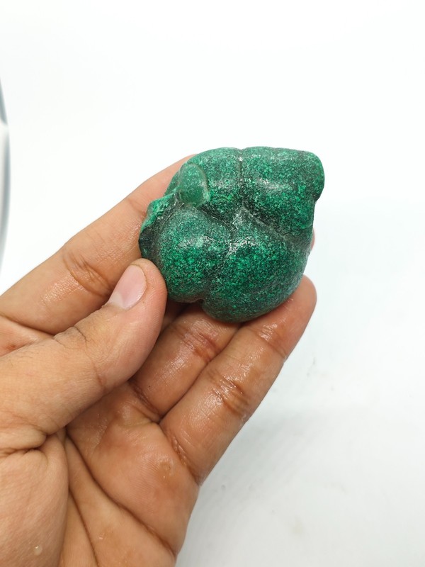Natural Malachite Small Botryoidal Rough Chunk 585 Carats gallery
