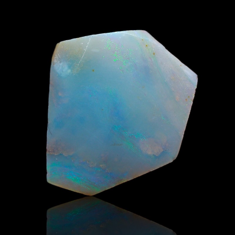 8.35 Cts Australian Fire Opal Loose Rough Ethical Gemstone Natural 22x18x3 mm gallery