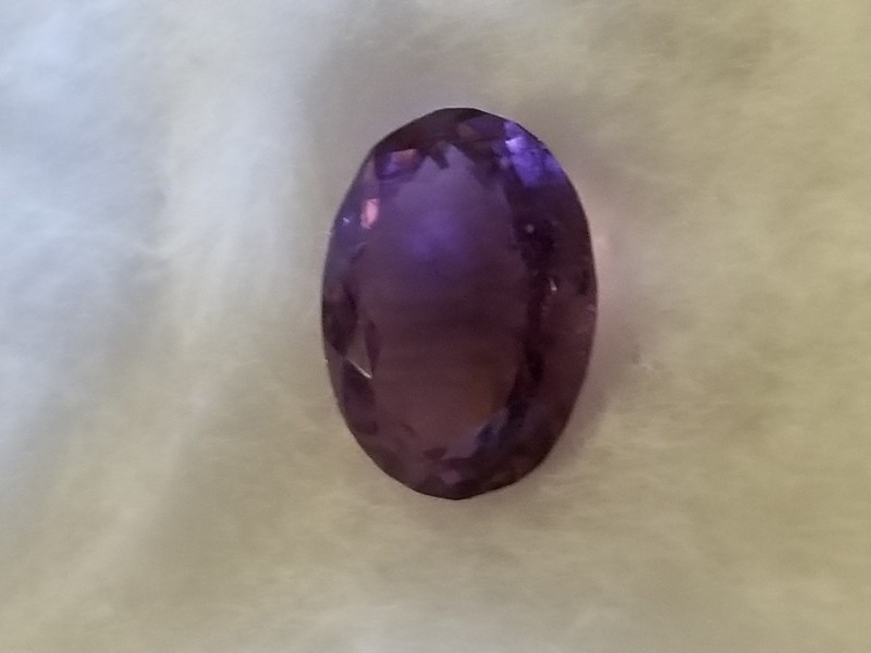 Amethyst 4.37 Carat 100% Natural Brazil Unheated, Untreated Purple Gemstone gallery