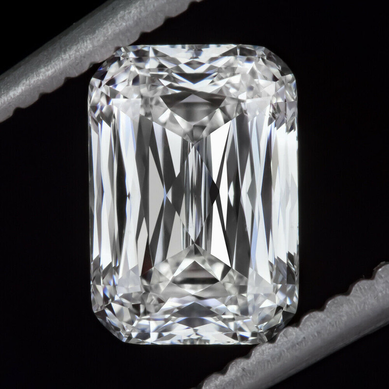 8.5×6.5 mm Criss Cushion Cut Loose Moissanite Stone D Color Gemstones For Ring