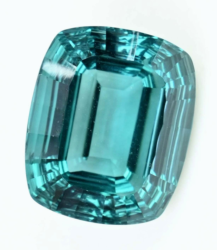 48.60 Ct Natural Paraiba Tourmaline Greenish Neon Blue Copper Loose Gemstone gallery