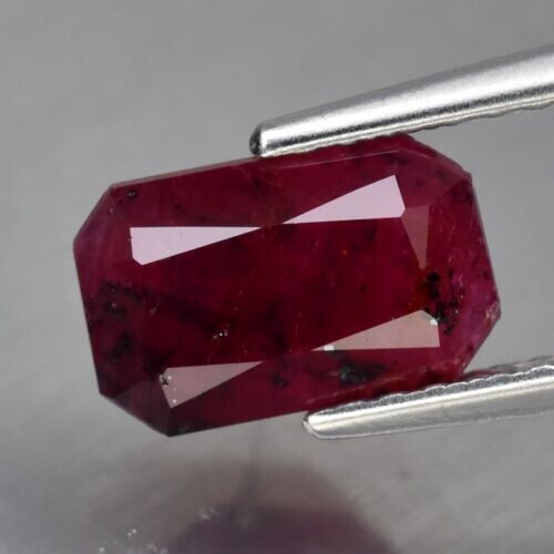 2.26ct Red Octagon Ruby Natural Unheated – Guinea