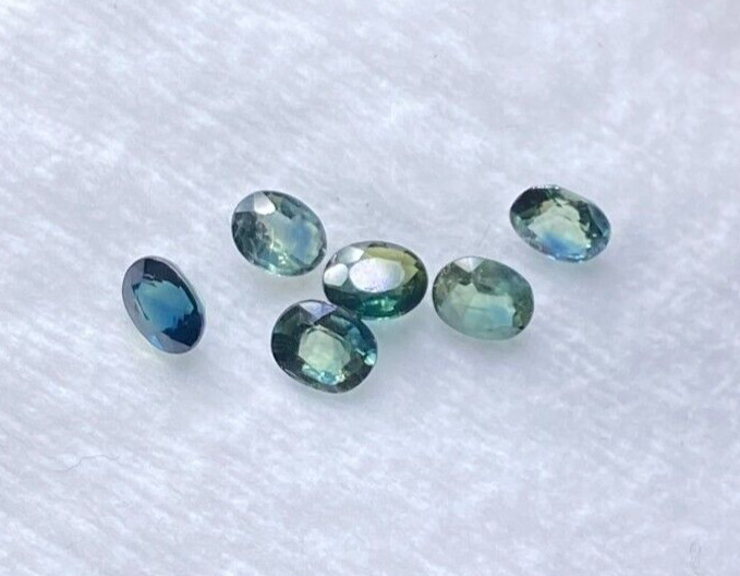 2.00 CTS, 6 PCS, AUSTRALIAN SAPPHIRE, 4.5 X 3.5 MM, VVS/VS QUALITY, OVAL CUT gallery