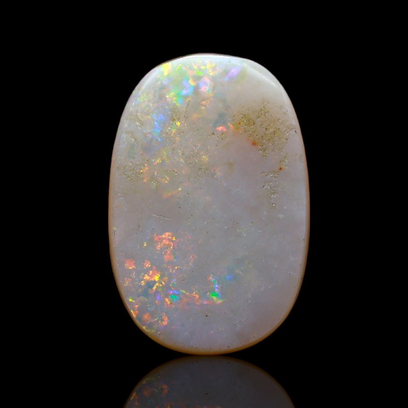 9.00 Cts Oval Fire Opal Cabochon Semiprecious Gemstone Natural 19x13x5 mm gallery