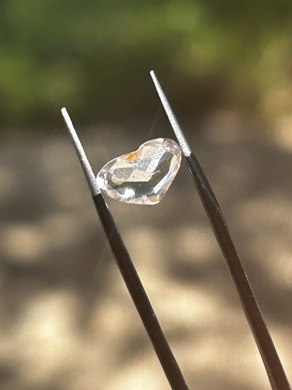 PFS-1 Pink Fire Quartz Covelite 1.35ct 9x6x4mm One Mine gallery
