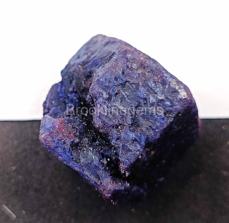 Dyed NATURAL CERTIFIED 170-190 CT ROUGH BLUE SAPPHIRE CHAKRI LOOSE GEMSTONE EKQ gallery