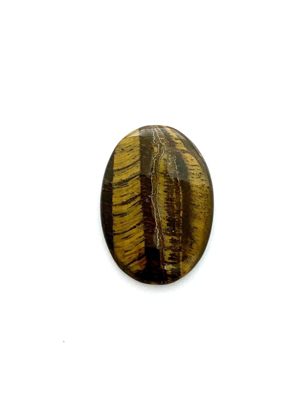 Natural Golden/Brown Tiger’s Eye Oval Cabochon – 74.60cts