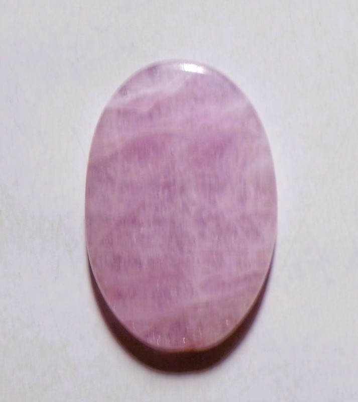 32.85 Cts Natural Kunzite Cabochon Loose Gemstone 30.6X20.4X5MM 08