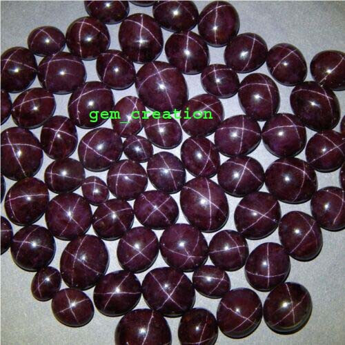 natural STAR GARNET cabochon loose gemstone 14.15 Cts. (12x14x06 mm) oval shape gallery