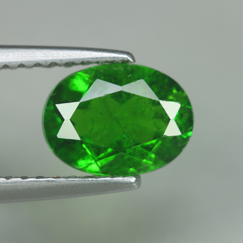 1.27 Cts_Great Best Color_100 % Natural Unheated Vivid Chrome Diopside_Russia