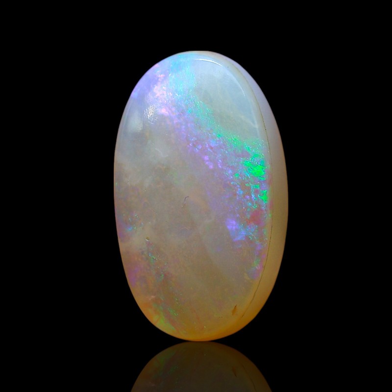 Natural Oval Doublet Opal Gemstone 3.00 Cts Healing Cabochon Australia 13x7x5 mm gallery