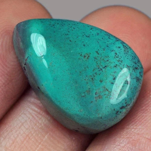 19.6Ct Spiderweb Turquoise Cab