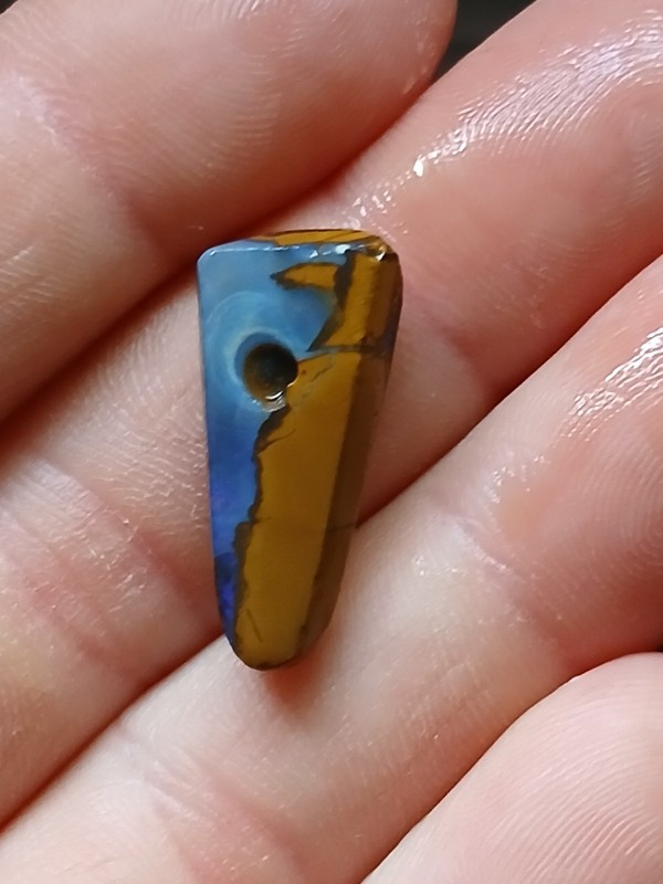 Australia Boulder Opal Unknown Field R2053 Specimen 9 Carat