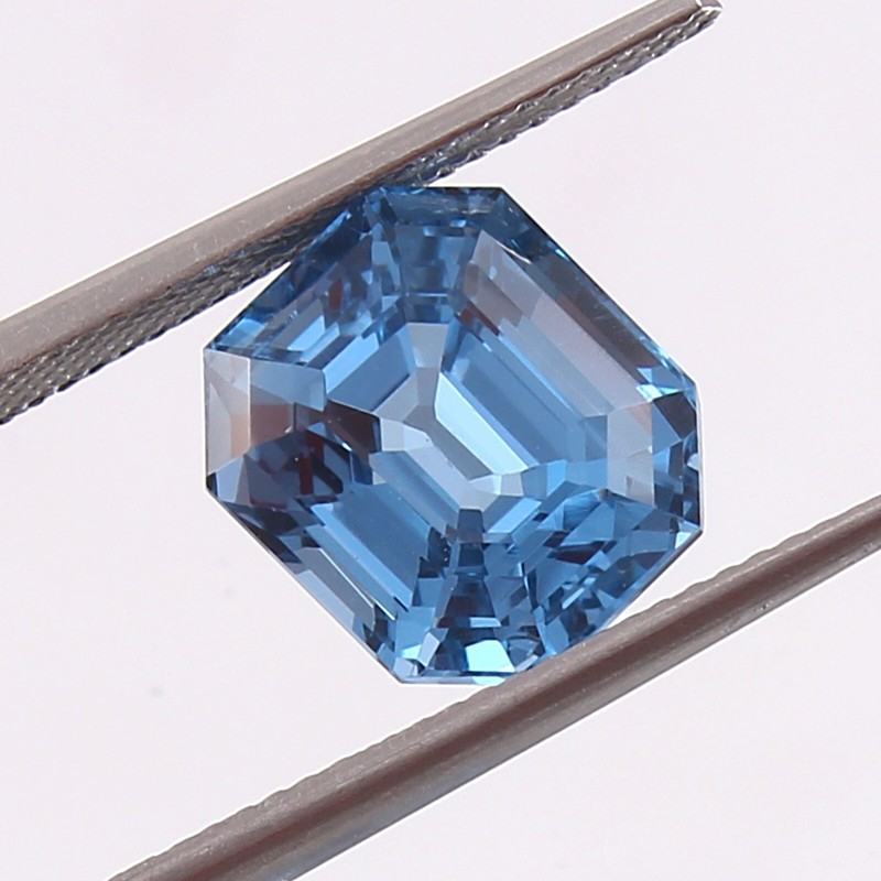 AAA Natural Flawless Brazilian Aquamarine Radiant Cut Loose Gemstone 9×8 MM