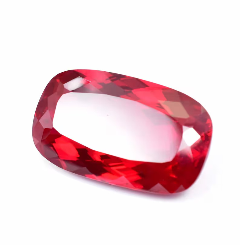 72 Ct+ Natural Certified BURMA Pigeon Blood Red Ruby Unheated Loose LG Gemstone