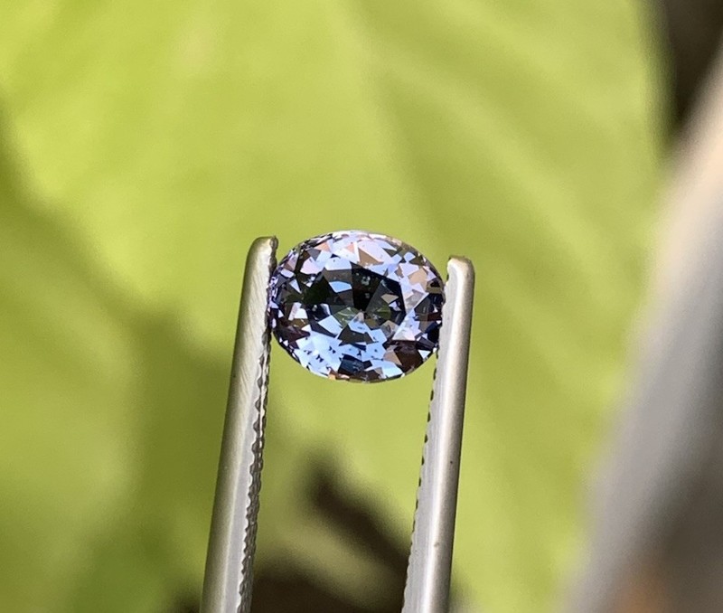 1.405 Ct Natural Lavender Spinel Oval Cut Burma 7.1mm Loose Gemstone Rare gallery