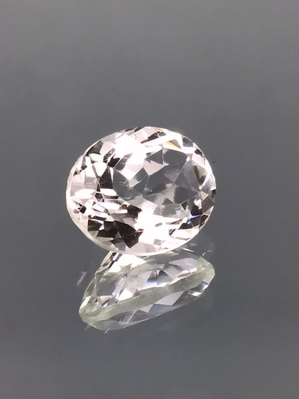 Herkimer Diamond New York 5 Carat Oval Cut Unheated Quartz Natural Gem gallery