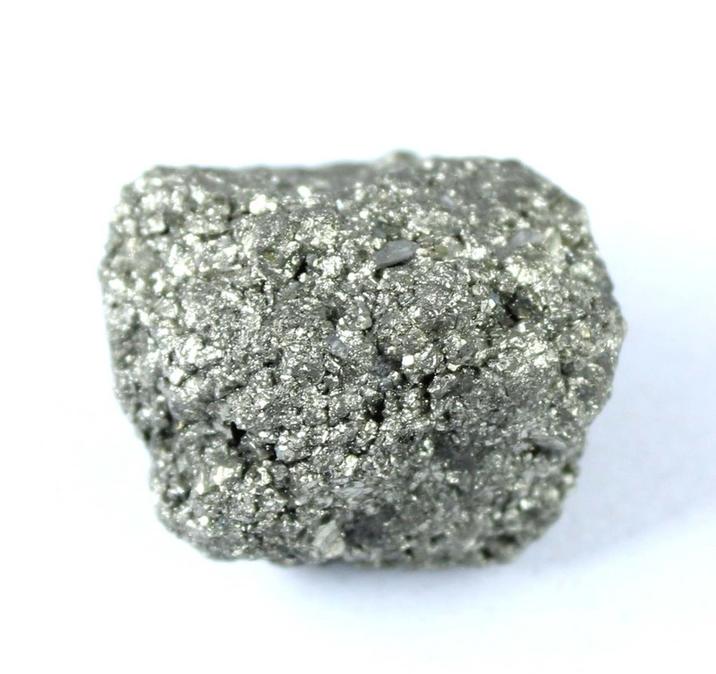 59.05 Ct Natural Golden Pyrite 20 x 18 mm Raw Gemstone Rough Certified T33581