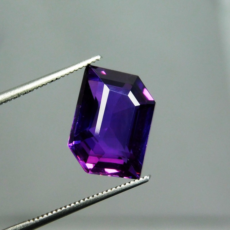 9.10 Ct Natural Purple Blue Tanzania Tanzanite Fancy Shape Stunning Gemstone gallery