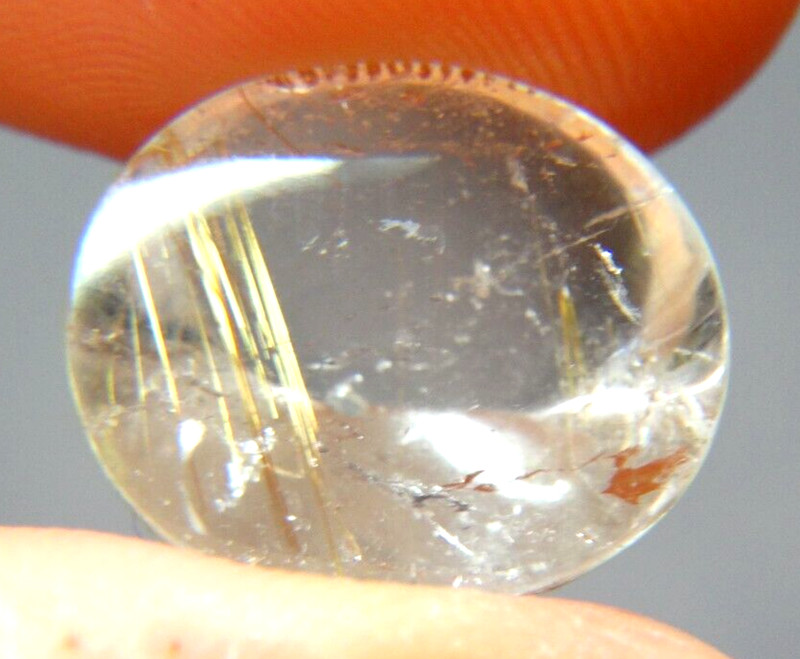 IP3 Rutilated Quartz 6.05ct 14x12x7mm golden 0val