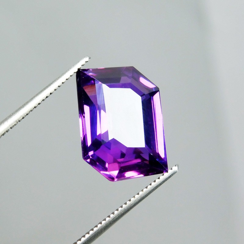 9.10 Ct Natural Purple Blue Tanzania Tanzanite Fancy Shape Stunning Gemstone gallery