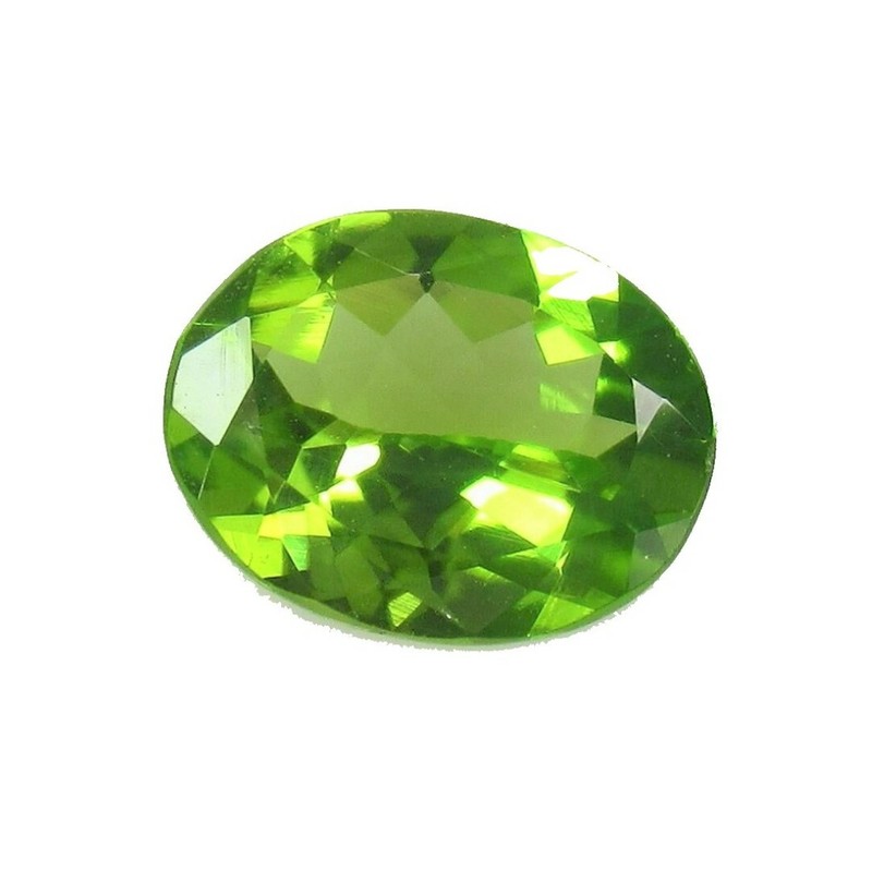 PERIDOT GEM OVAL CUT 1ct 7x5mm GREEN PAKISTAN GENUINE GEMSTONE NATURAL LOOSE AA