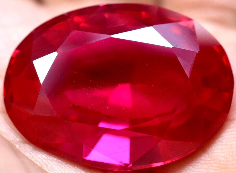 Natural 67.75 Ct Mogok Pink Huge Ruby Sparkling GGL Certified Loose Gemstone gallery