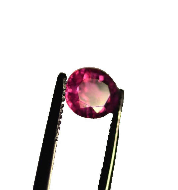 Ruby .51 Carat Genuine Natural Ruby Oval Loose Stone Gemstone 5.04 X 4.52 mm gallery