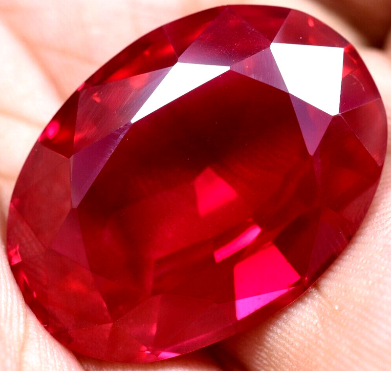 Natural 67.75 Ct Mogok Pink Huge Ruby Sparkling GGL Certified Loose Gemstone gallery