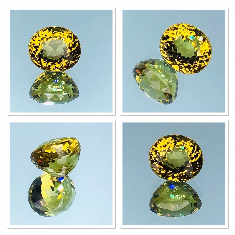 Mali Garnet 1.40 Carat Untreated Gemstone Chrome Lime Yellow Rare LC natural