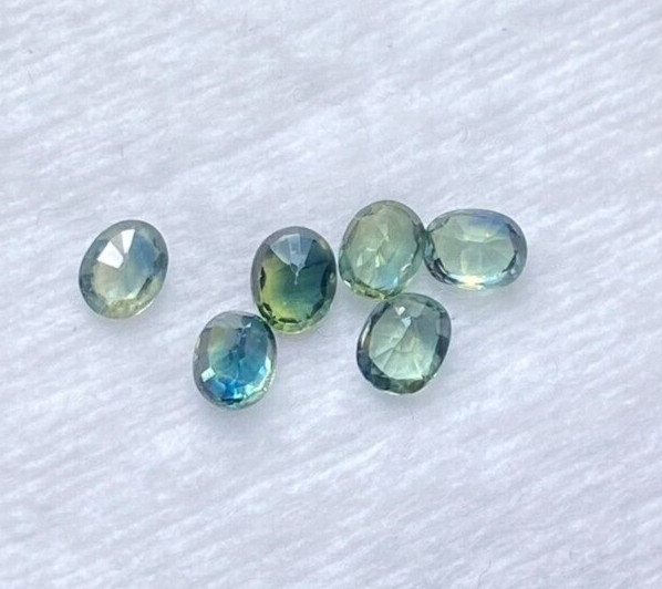 2.00 CTS, 6 PCS, AUSTRALIAN SAPPHIRE, 4.5 X 3.5 MM, VVS/VS QUALITY, OVAL CUT gallery