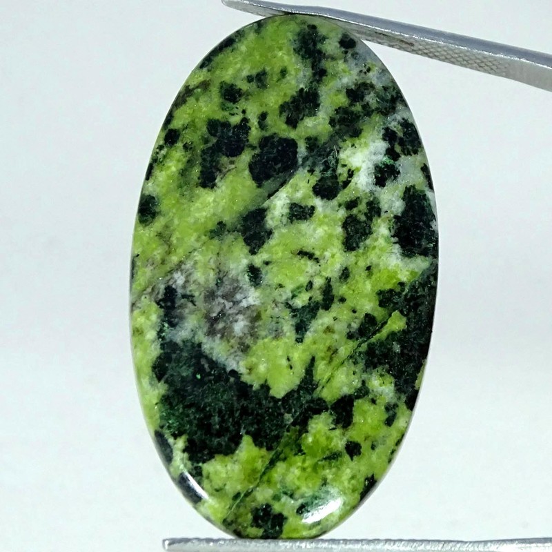 29.70Cts. Natural Canadian Jade Loose Gemstone Oval Cabochon 20X37X4MM