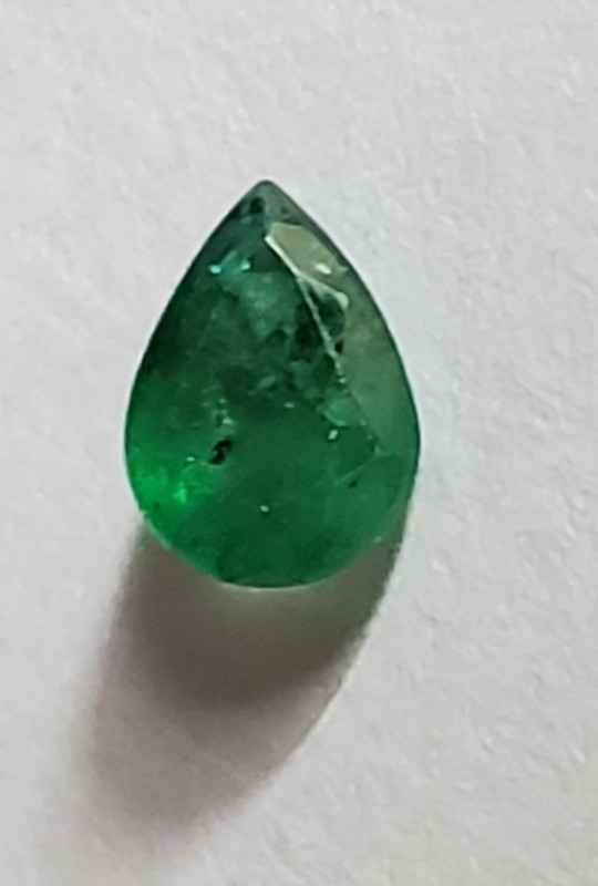 Emerald Loose Gemstone – Pear Facet – 0.63ct- 680941