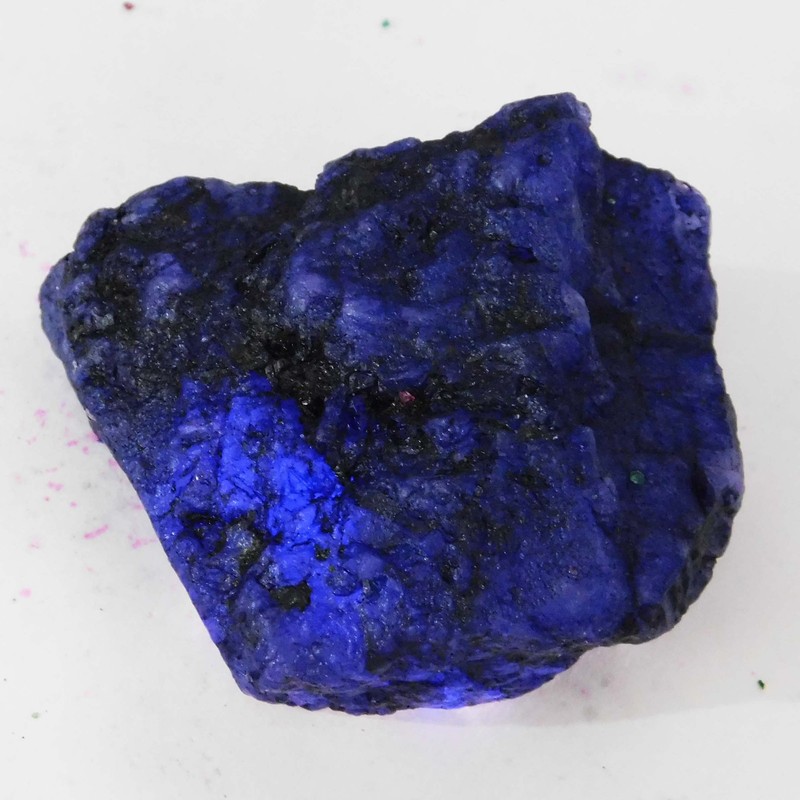 Blue Sapphire 50 Ct Natural Earth Mined Huge Rough Loose Gemstone CERTIFIED gallery
