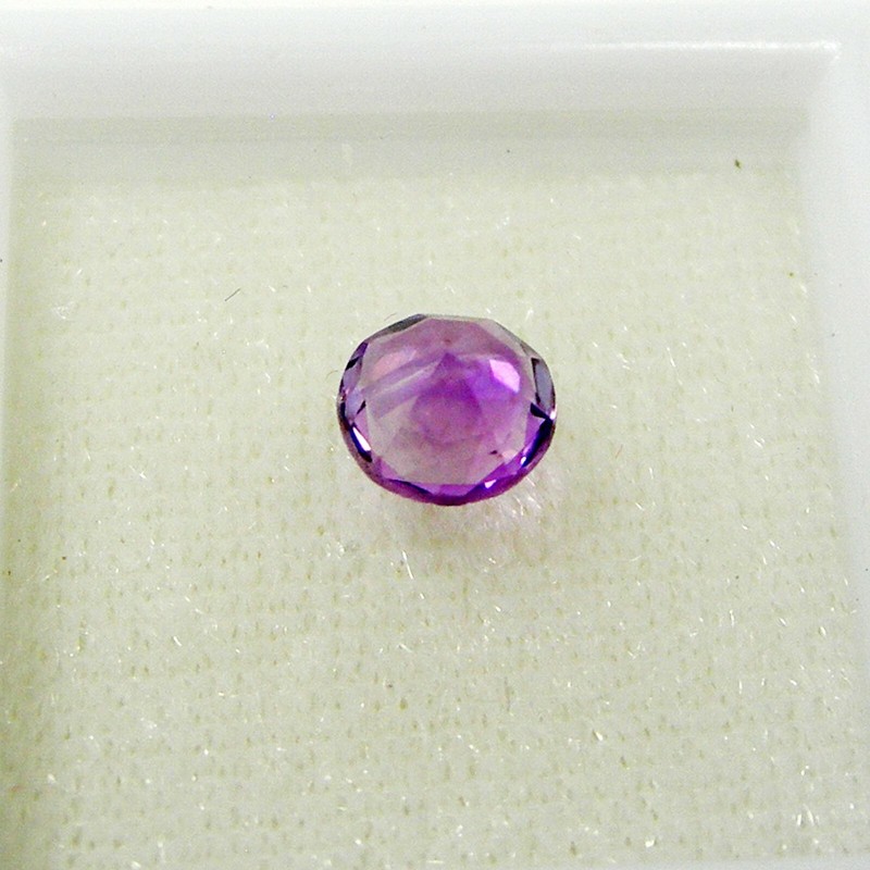 5.50 mm Round Natural Amethyst Loose Gemstone Light Violet Purple, 0.66 carat gallery