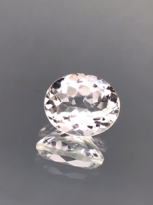 Herkimer Diamond New York 5 Carat Oval Cut Unheated Quartz Natural Gem gallery