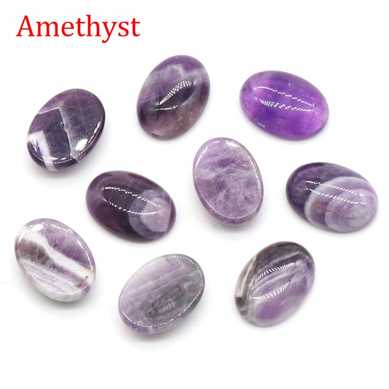 13*18mm Beads Oval Flatback Cab Cabochon Gemstone Polished Jewelry Making DIY