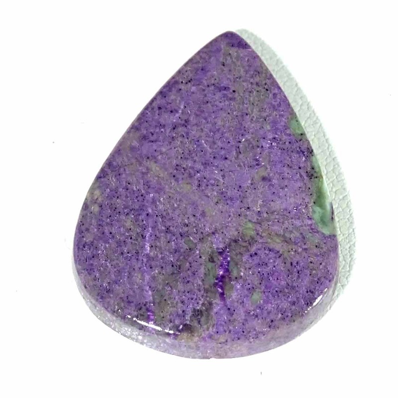 28.30Cts Natural Stichtite Pear Cabochon loose Gemstone