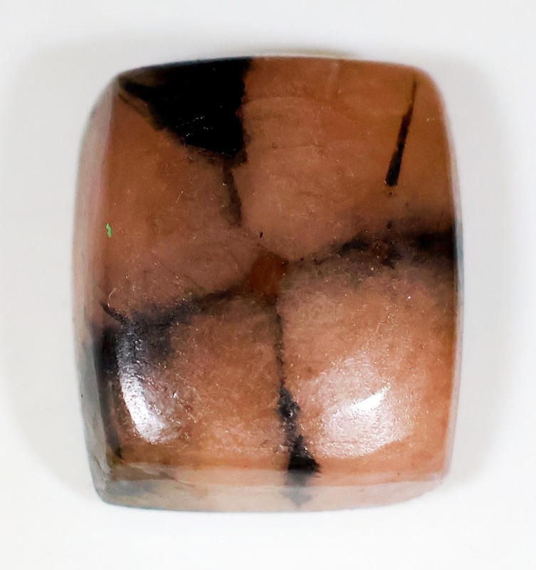 13 Ct 6X12X14 mm Natural Chiastolite Cross Stone Fancy Cabochon Gemstone KE-340