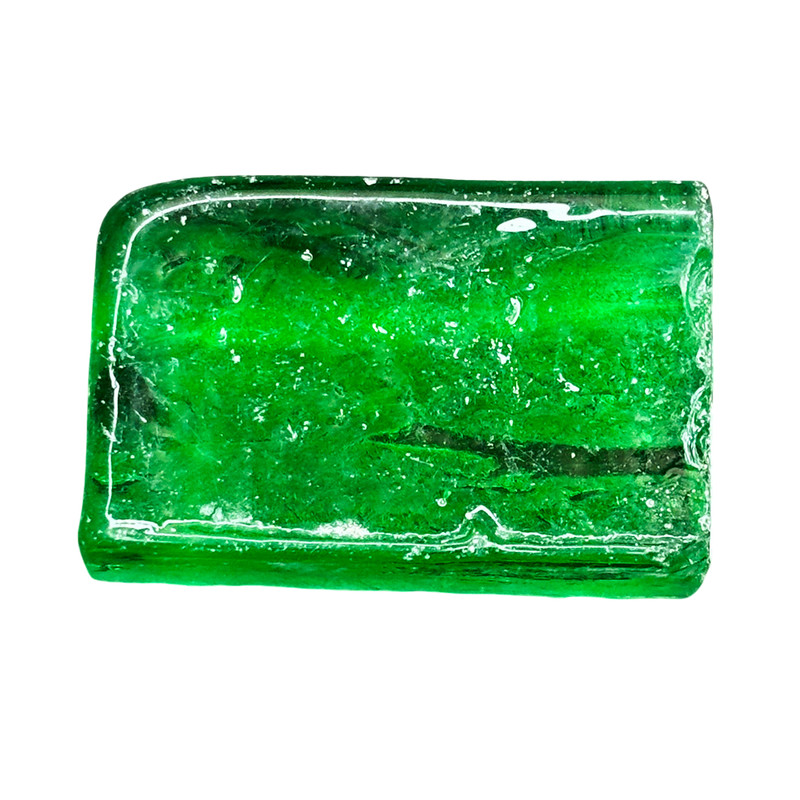 120 Ct Lab Created Uncut Raw Rough Green Emerald Unique Gemstone Certified
