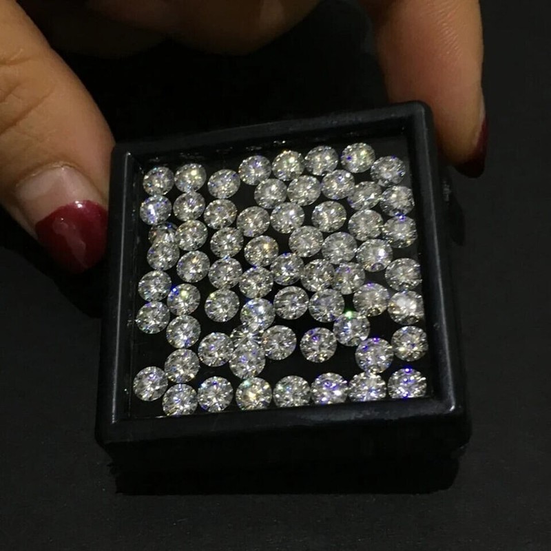D Colorless Round Cut VVS1 0.90mm 1ct lot white D color Loose Diamond excellent