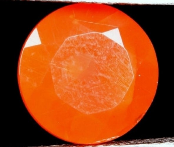 CARNELIAN 9 MM ROUND CUT FACETED ALL NATURAL