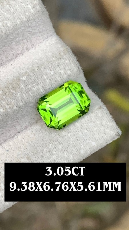 3.10 Ct Natural Peridot Stone – Prosperity, Success & Positive Energy Crystal