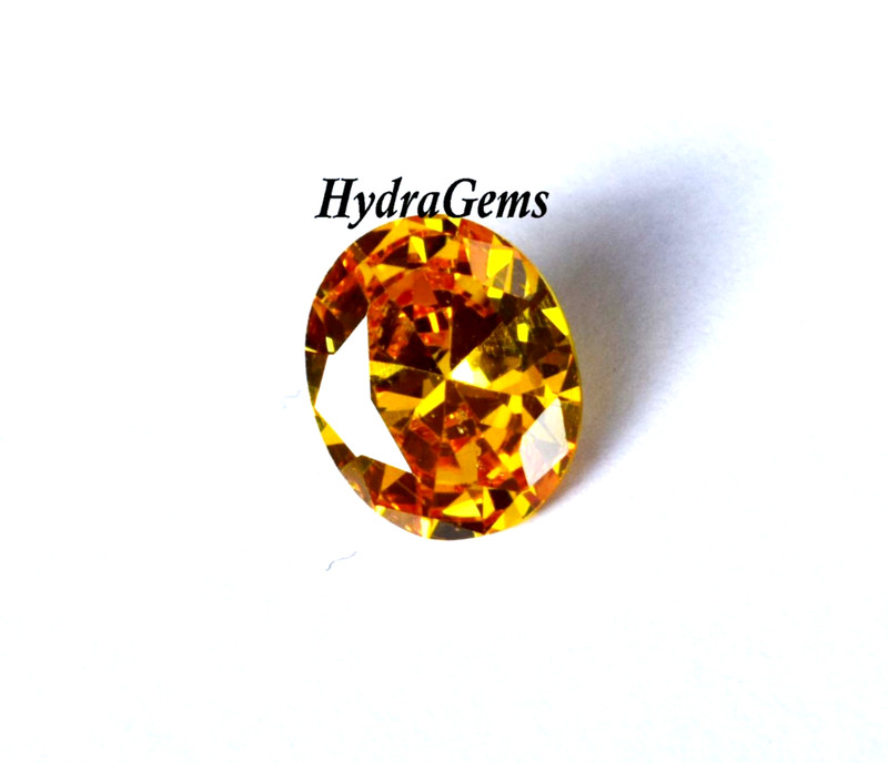 Certified 6 Ct Yellow Sapphire Oval Cut Natural Loose Gemstone Sparkling Stone