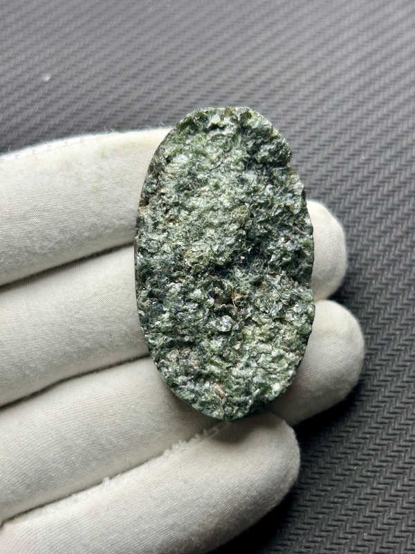 Natural Seraphinite Druzy Gemstone: Jewelry Craft, Gemstone Druzy,100Cts,45x26x7