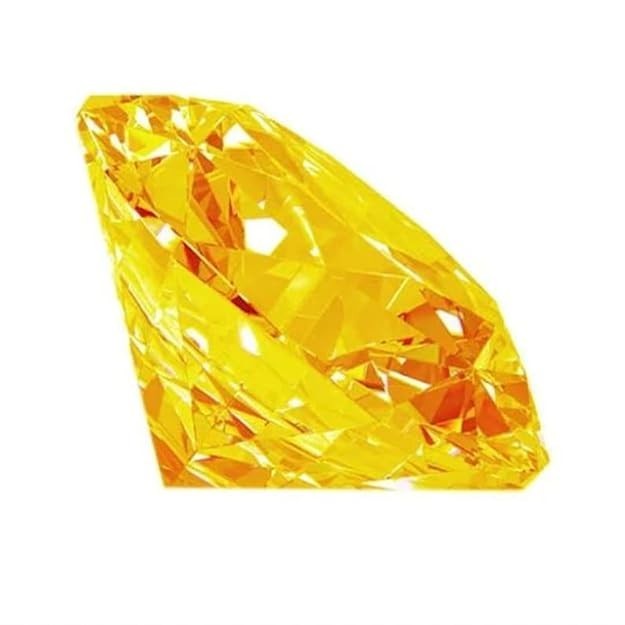 12.25 Ratti 11.00 Carat Certified Natural Quality Yellow Zircon Gemstone B76