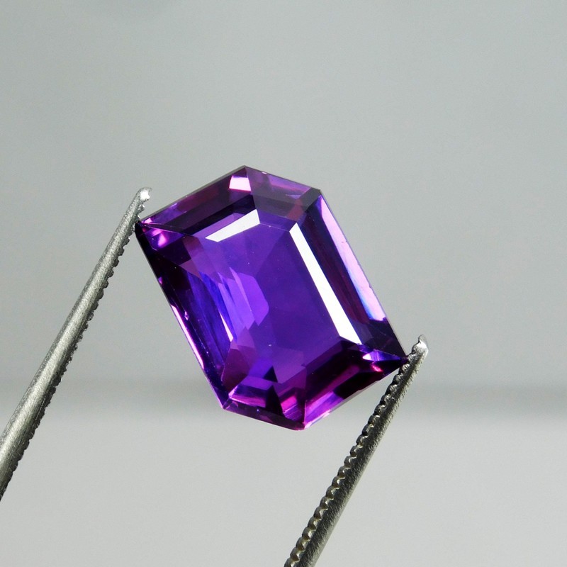 9.10 Ct Natural Purple Blue Tanzania Tanzanite Fancy Shape Stunning Gemstone gallery