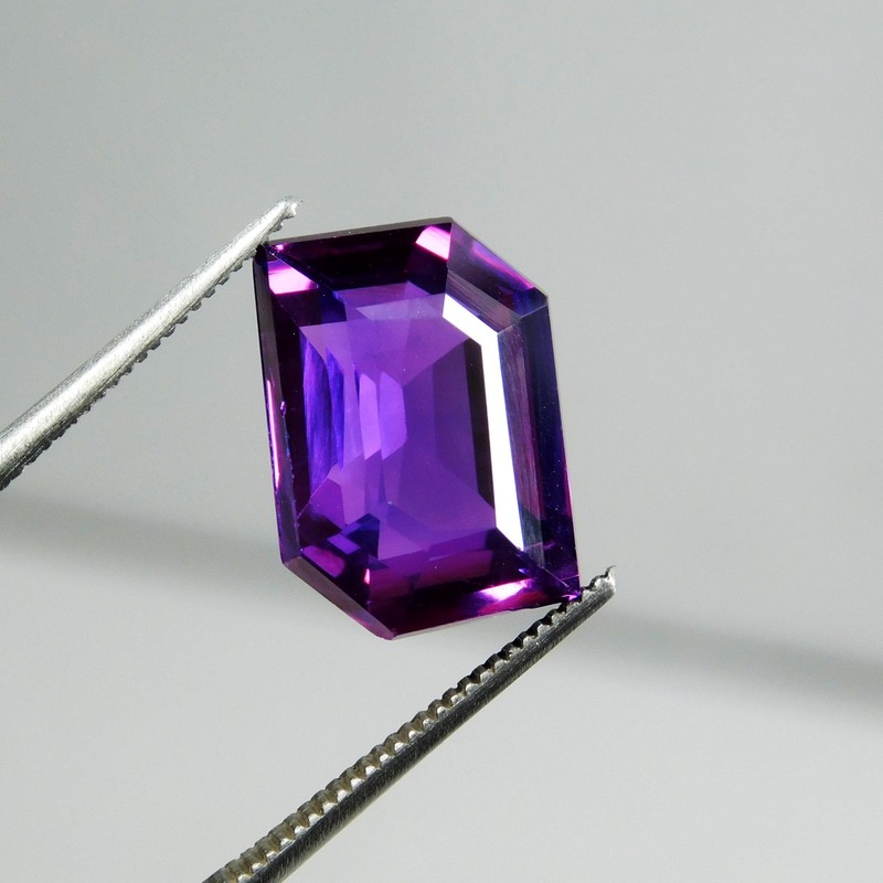 9.10 Ct Natural Purple Blue Tanzania Tanzanite Fancy Shape Stunning Gemstone